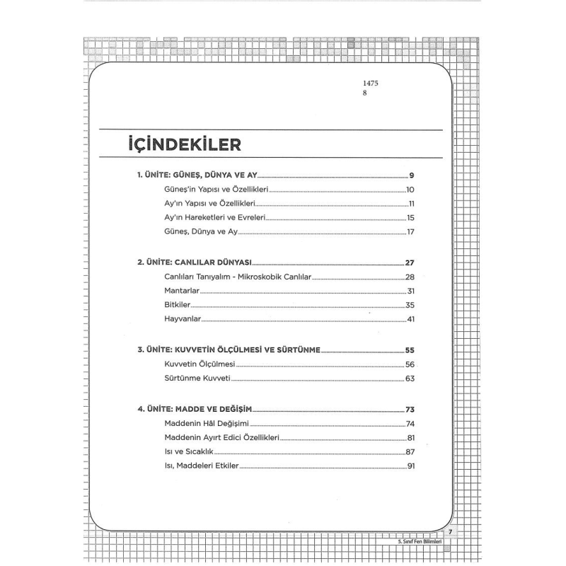 FEN BİLİMLERİ KONU ANLATIM