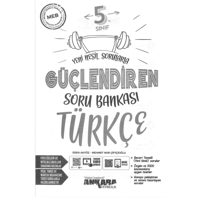 GÜÇLENDİREN SORU BANKASI TÜRKÇE