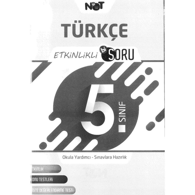 TÜRKÇE ETKİNLİKLİ BİSORU
