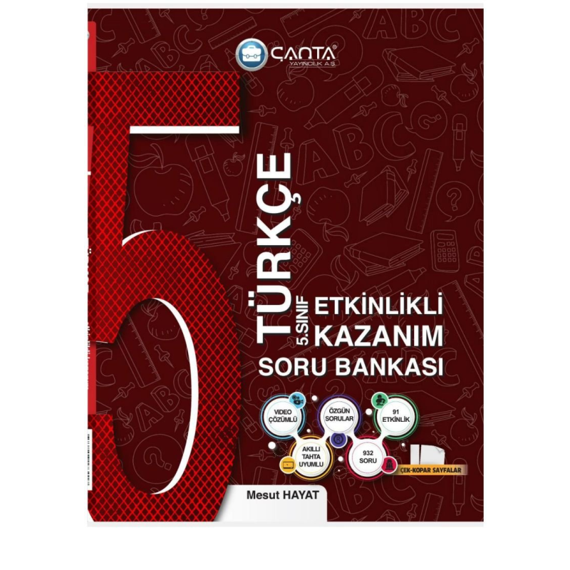 TÜRKÇE ETKİNLİKLİ KAZANIM SORU BANKASI