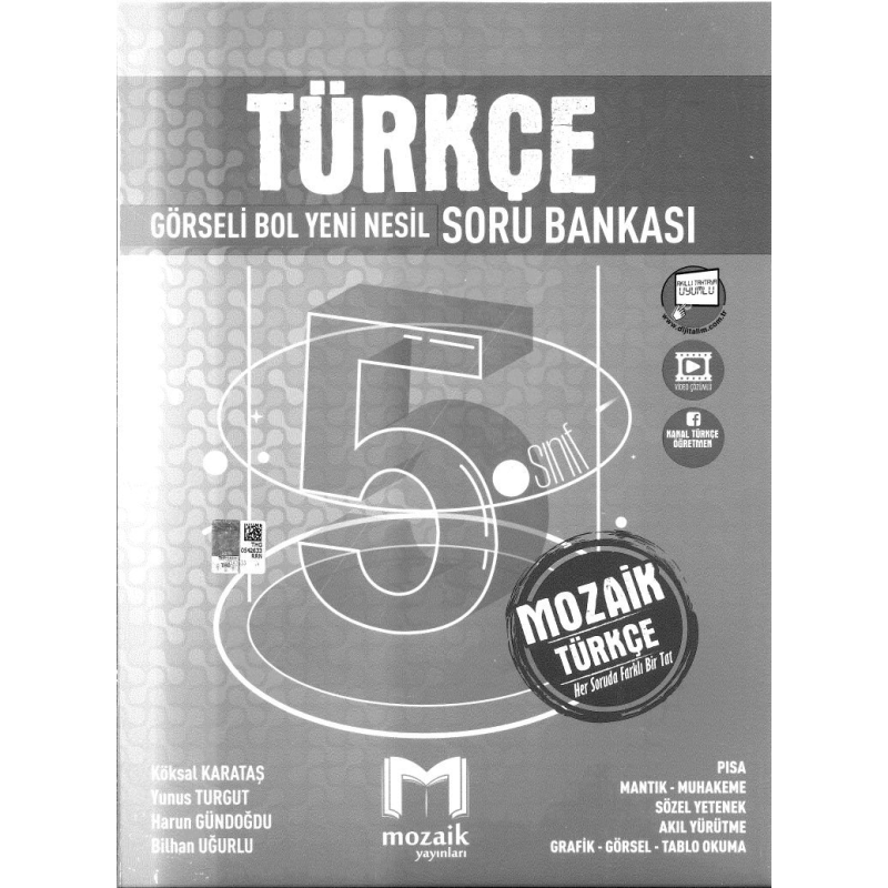 TÜRKÇE GÖRSELİ BOL YENİ NESİL SORU BANKASI