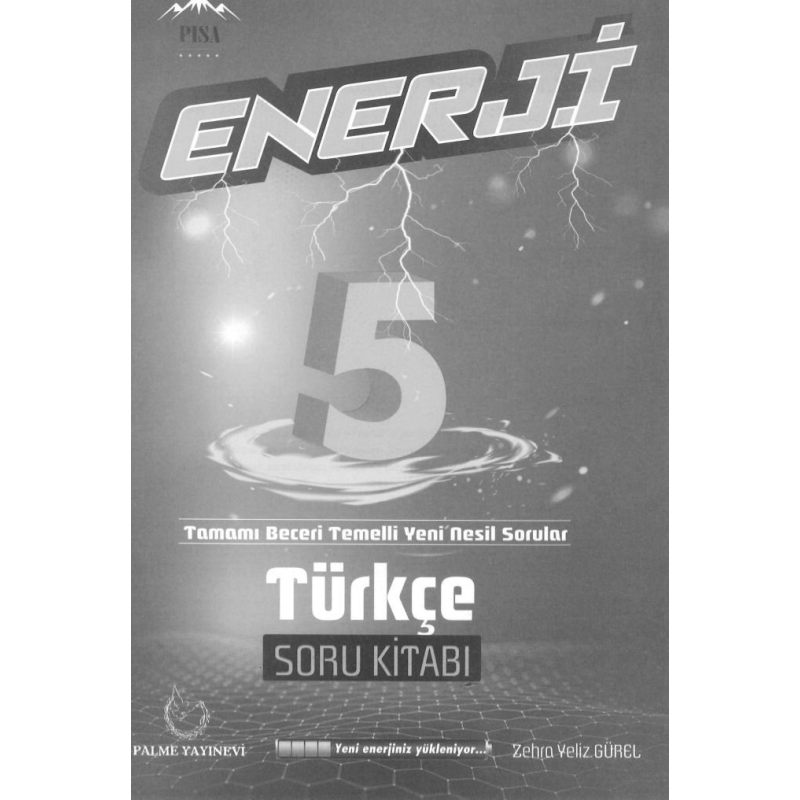 ENERJİ TÜRKÇE SORU KİTABI