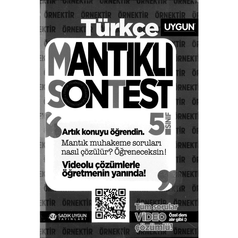 TÜRKÇE MANTIKLI SONTEST