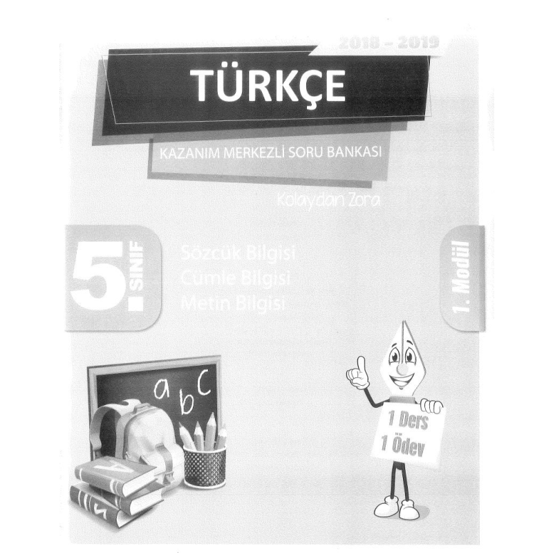 TÜRKÇE KAZANIM MERKEZLİ SORU BANKASI