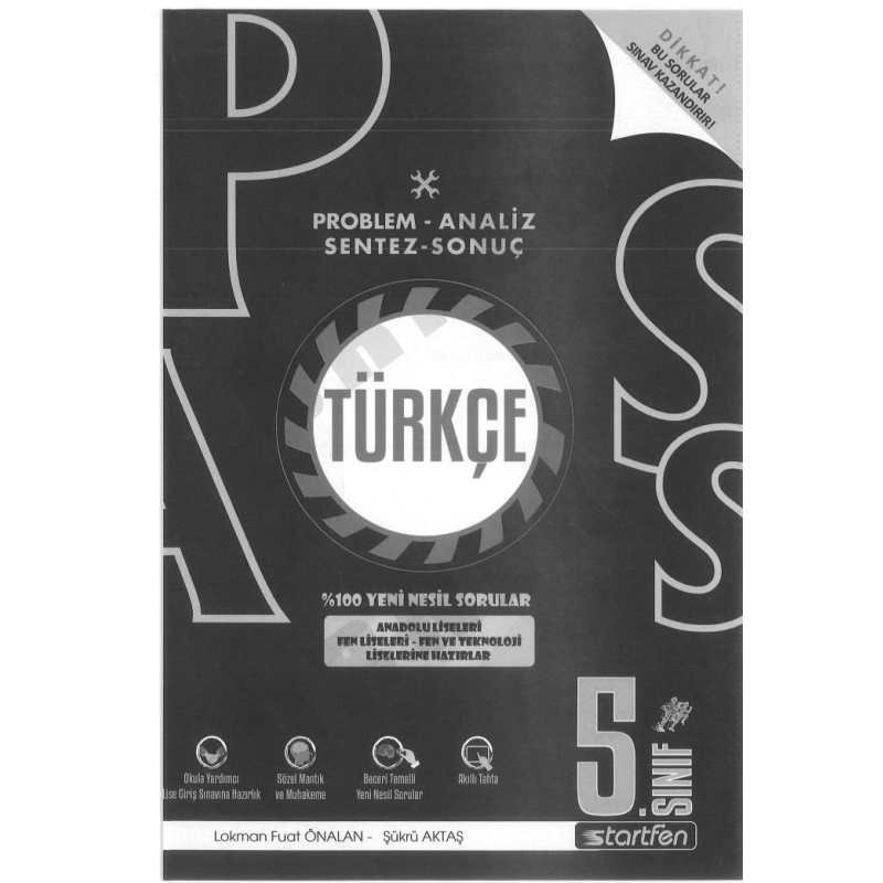 PROBLEM ANALİZ SENTEZ SONUÇ TÜRKÇE