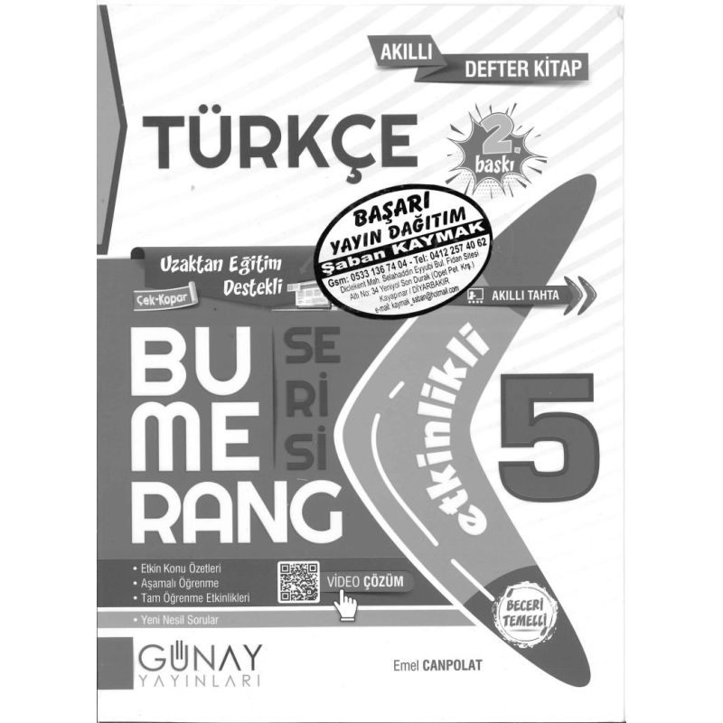 TÜRKÇE BUMERANG SERİSİ