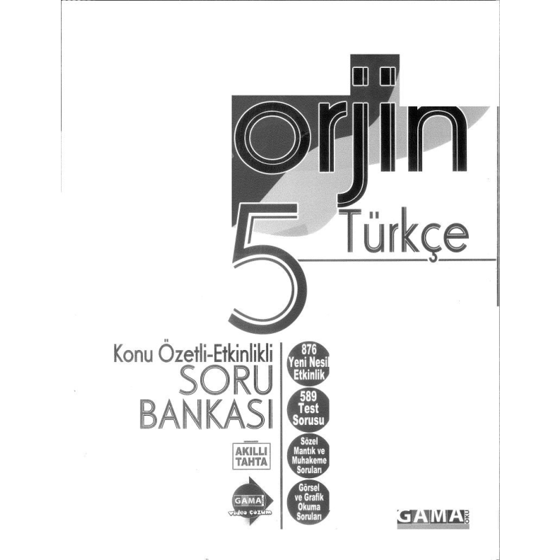 ORJİN TÜRKÇE SORU BANKASI