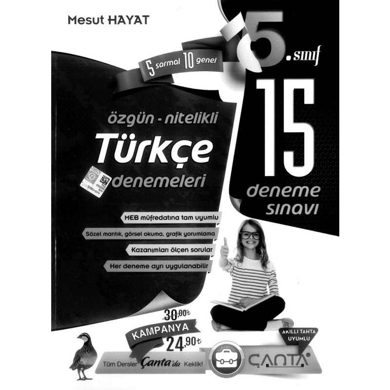 TÜRKÇE DENEMELERİ 15 DENEME SINAVI