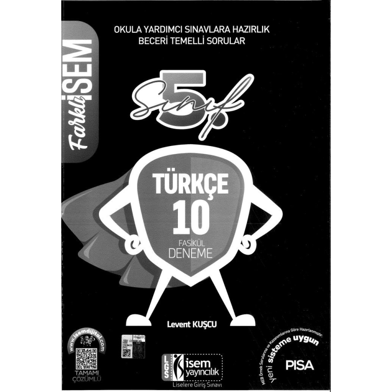 TÜRKÇE 10 FASİKÜL DENEME