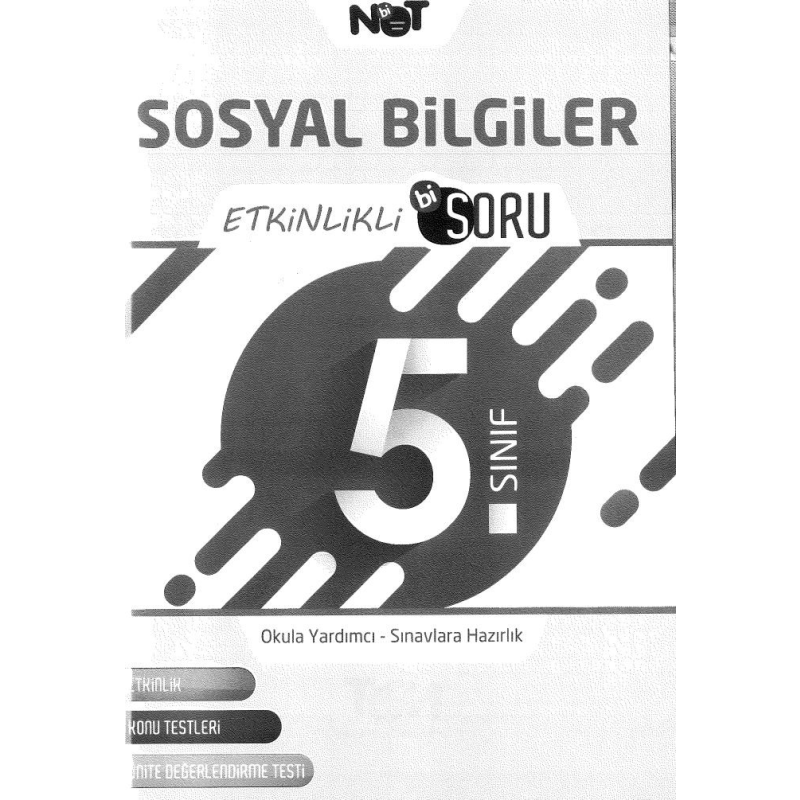 SOSYAL BİLGİLER ETKİNLİKLİ SORU