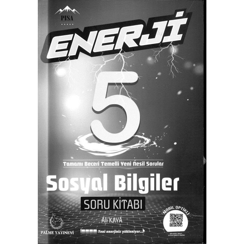 ENERJİ SOSYAL BİLGİLER SORU KİTABI