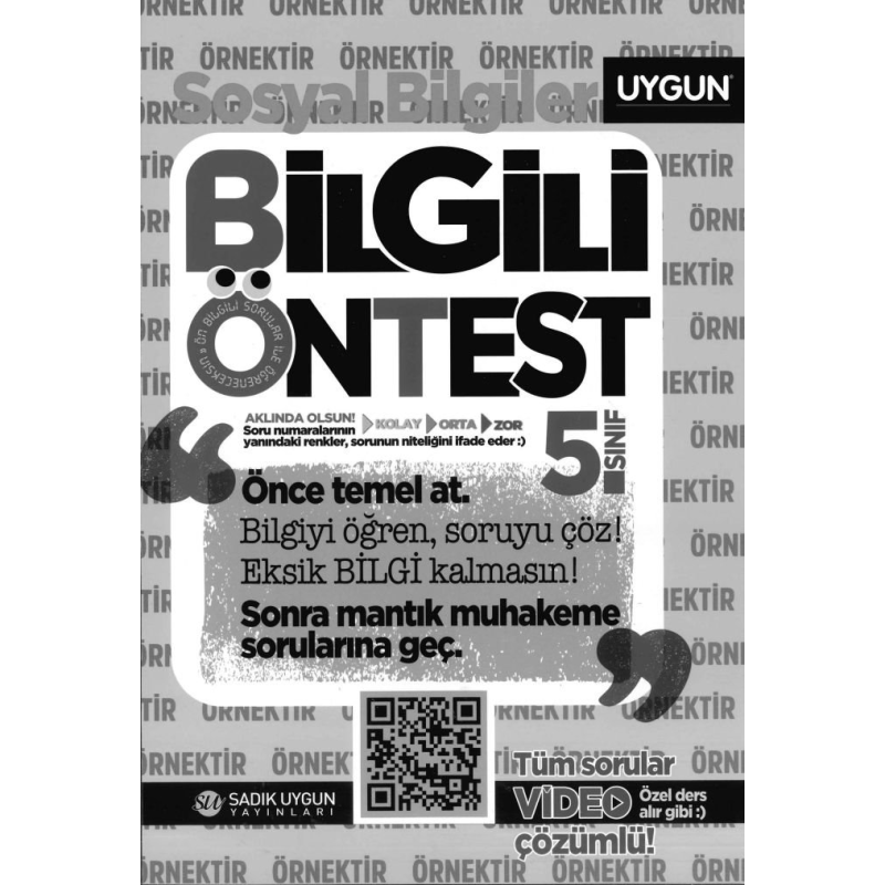 BİLGİLİ ÖNTEST SOSYAL BİLGİLER