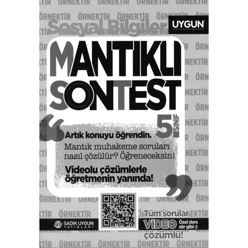 SOSYAL BİLGİLER MANTIKLI SON TEST