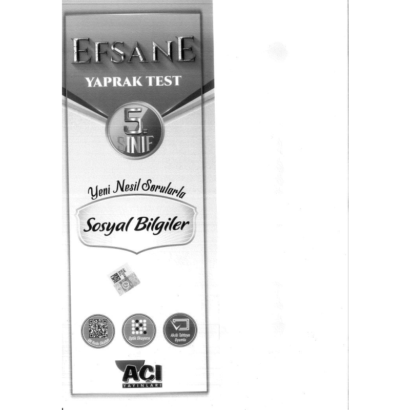 EFSANE YAPRAK TEST SOSYAL BİLGİLER