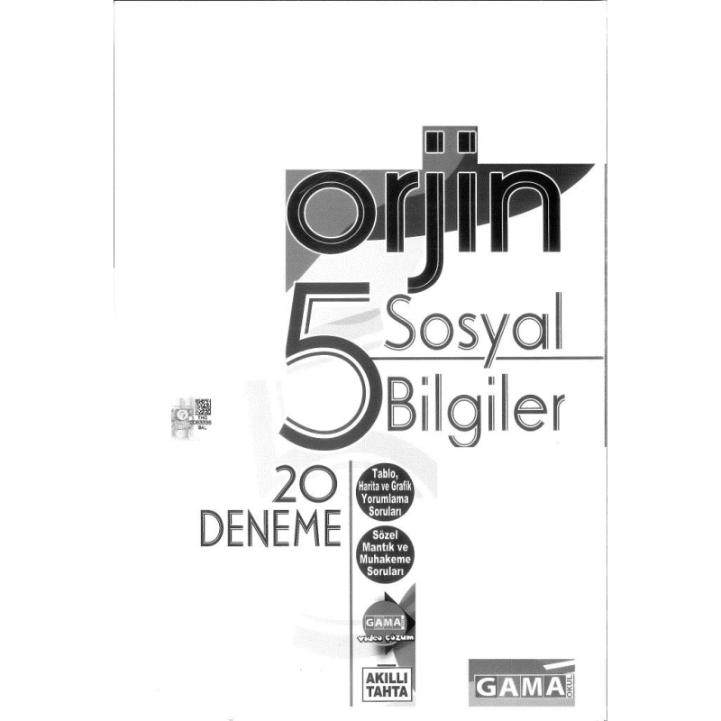 ORJİN SOSYAL BİLGİLER 20 DENEME