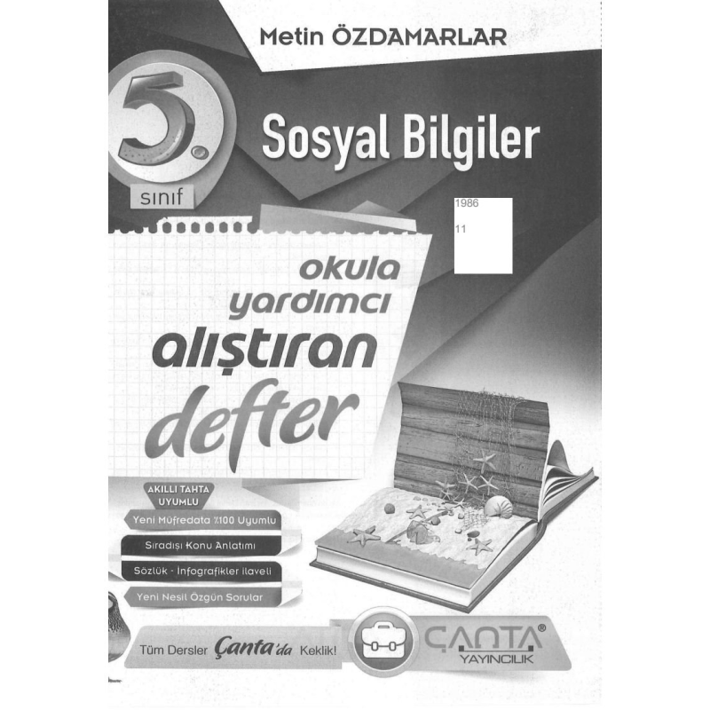 SOSYAL BİLGİLER OKULA ALIŞTIRAN DEFTER
