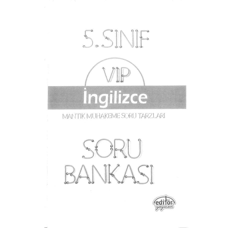 VIP İNGİLİZCE SORU BANKASI