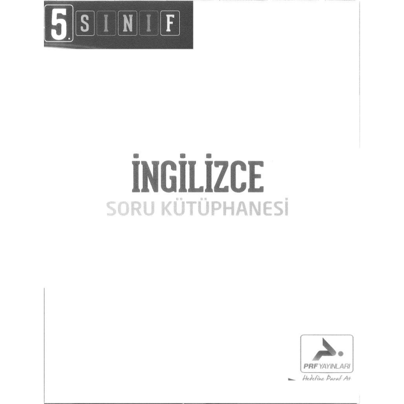 İNGİLİZCE SORU KÜTÜPHANESİ