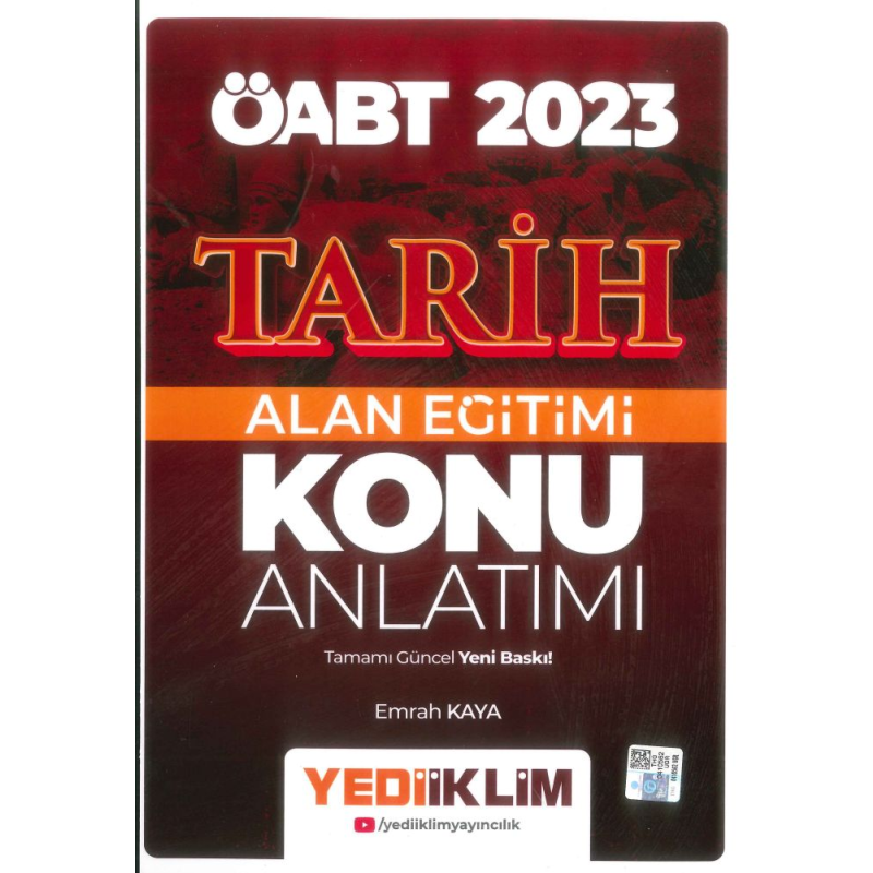 TARİH ALAN EĞİTİMİ KONU ANLATIMI