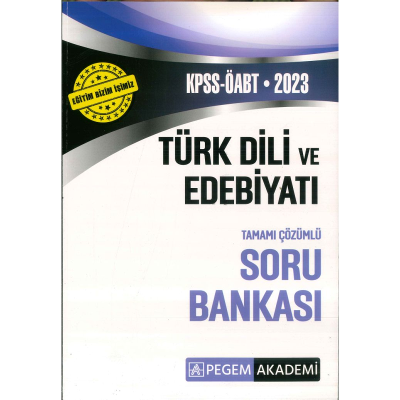TÜRK DİLİ VE EDEBİYATI TAMAMI ÇÖZÜMLÜ SORU BANKASI