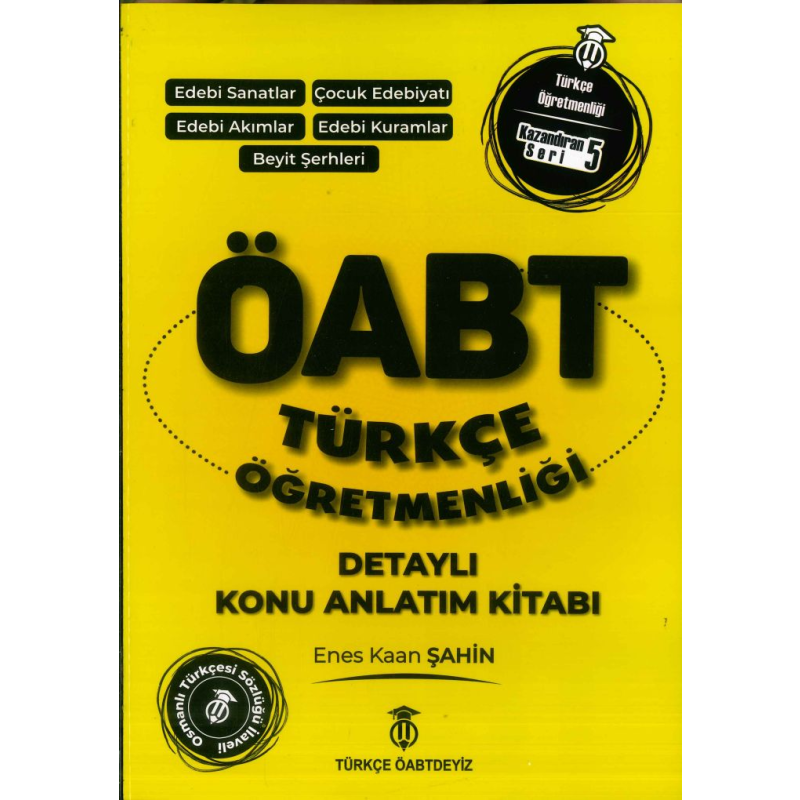 ENES KAAN ŞAHİN DETAYLI KONU ANLATIM KİTABI