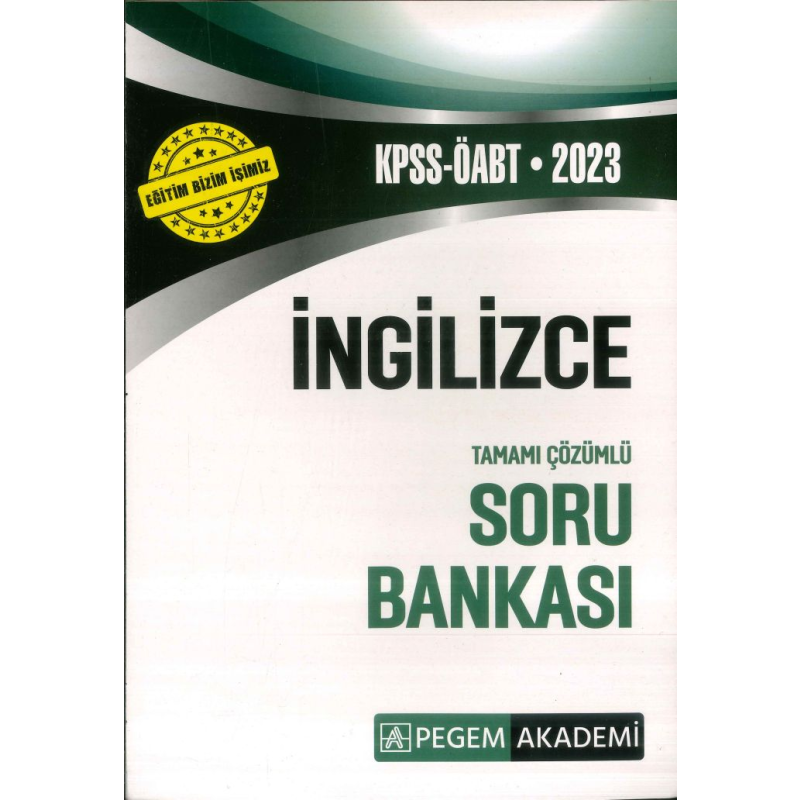 İNGİLİZCE TAMAMI ÇÖZÜMLÜ SORU BANKASI