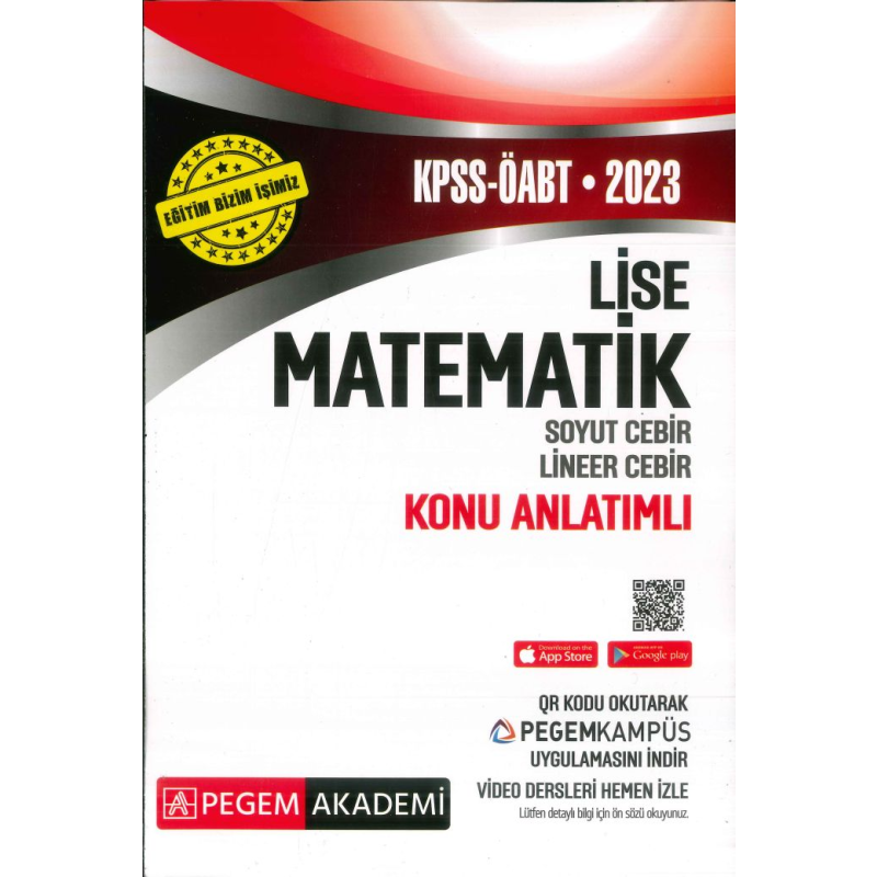 LİSE MATEMATİK SOYUT CEBİR LİNEER CEBİR KONU ANLATIMLI