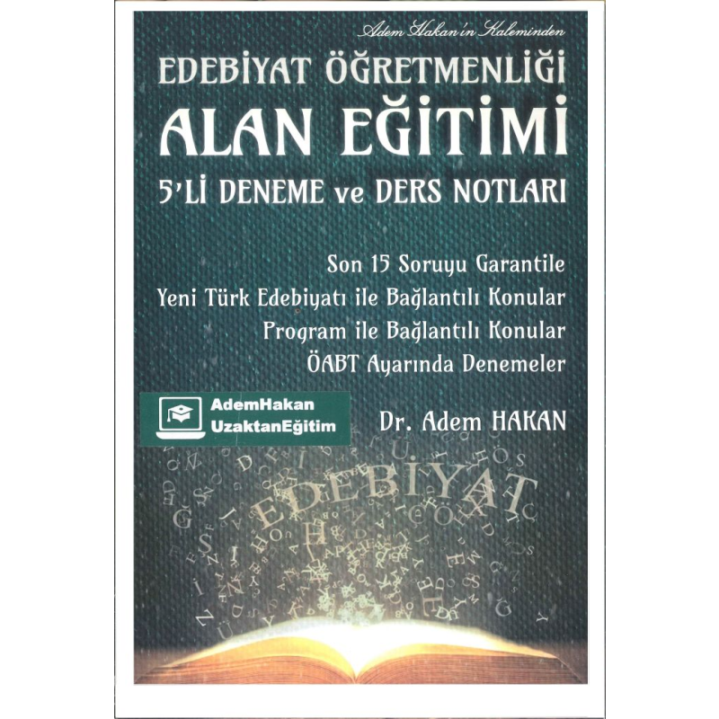 ALAN EĞİTİMİ 5'Lİ DENEME VE DERS NOTLATI