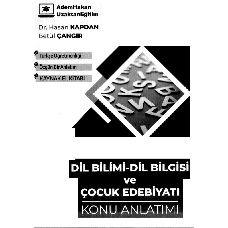 DİL BİLİMİ-DİL BİLGİSİ VE ÇOCUK EDEBİYATI KONU ANLATIMI