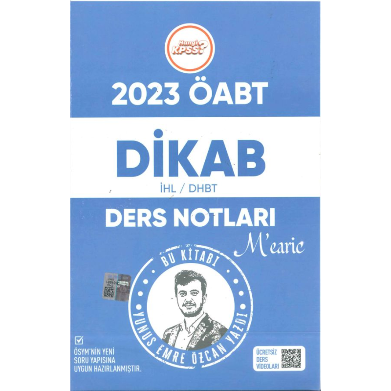DİKAB MEARİC DERS NOTLARI