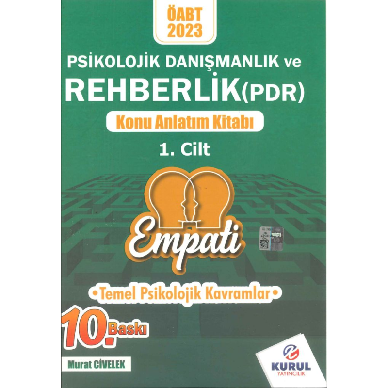 PDR KONU ANLATIM KİTABI (EMPATİ) CİLT 1