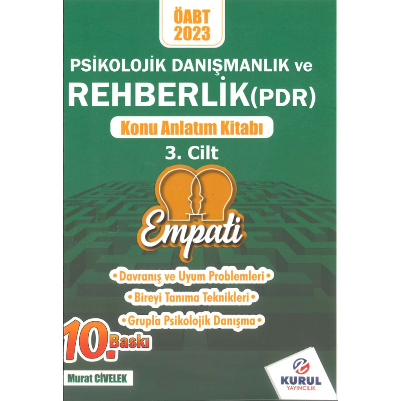 PDR KONU ANLATIM KİTABI (EMPATİ) CİLT 3