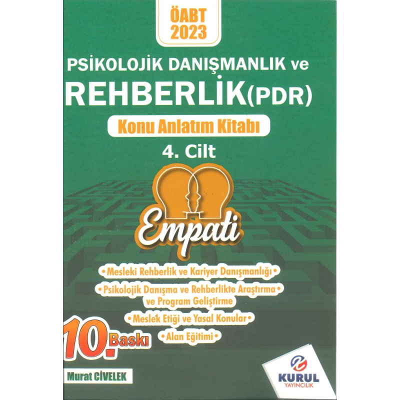PDR KONU ANLATIM KİTABI (EMPATİ) CİLT 4