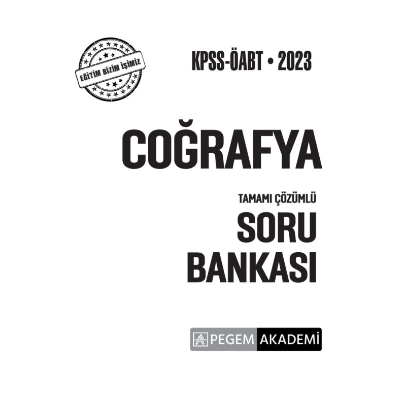 COĞRAFYA TAMAMI ÇÖZÜMLÜ SORU BANKASI