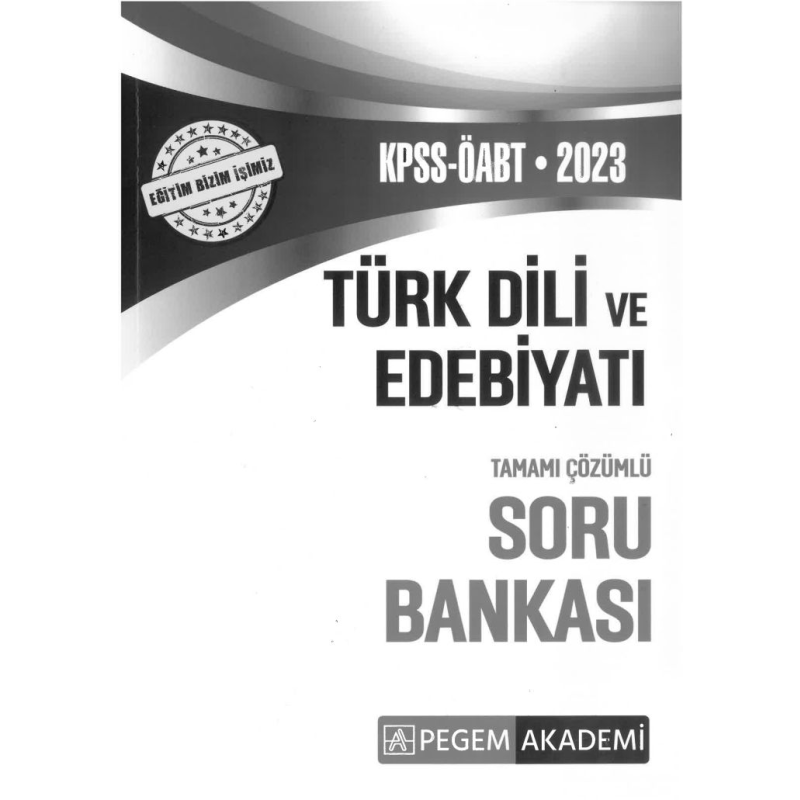 TÜRK DİLİ VE EDEBİYATI TAMAMI ÇÖZÜMLÜ SORU BANKASI