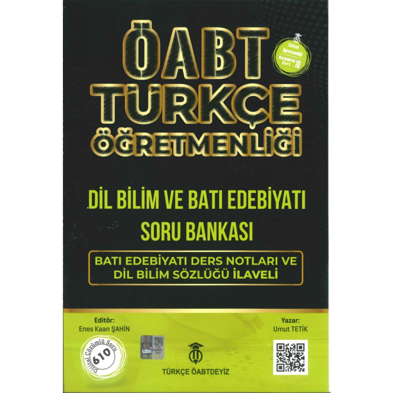 DİL BİLİMİ VE BATI EDEBİYATI SORU BANKASI