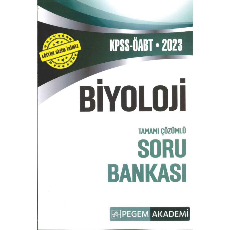 BİYOLOJİ TAMAMI ÇÖZÜMLÜ SORU BANKASI