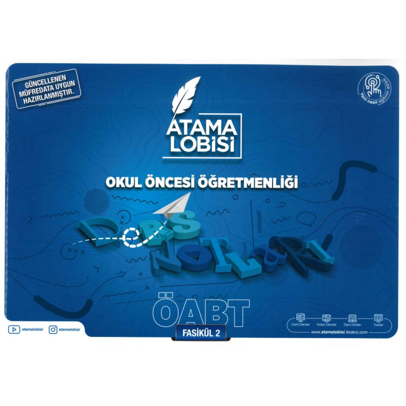 OKUL ÖNCESİ ÖĞRETMENLİĞİ DERS NOTLARI FASİKÜL 2