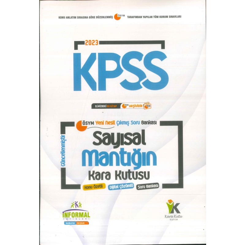 SAYISAL MANTIĞIN KARA KUTUSU