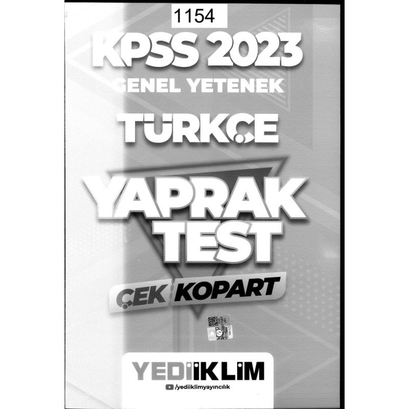TÜRKÇE ÇEK KOPART YAPRAK TEST