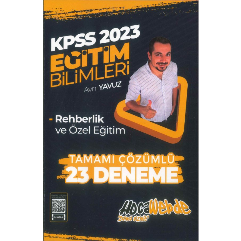 REHBERLİK VE ÖZEL EĞİTİM 23 DENEME ÇÖZÜMLÜ