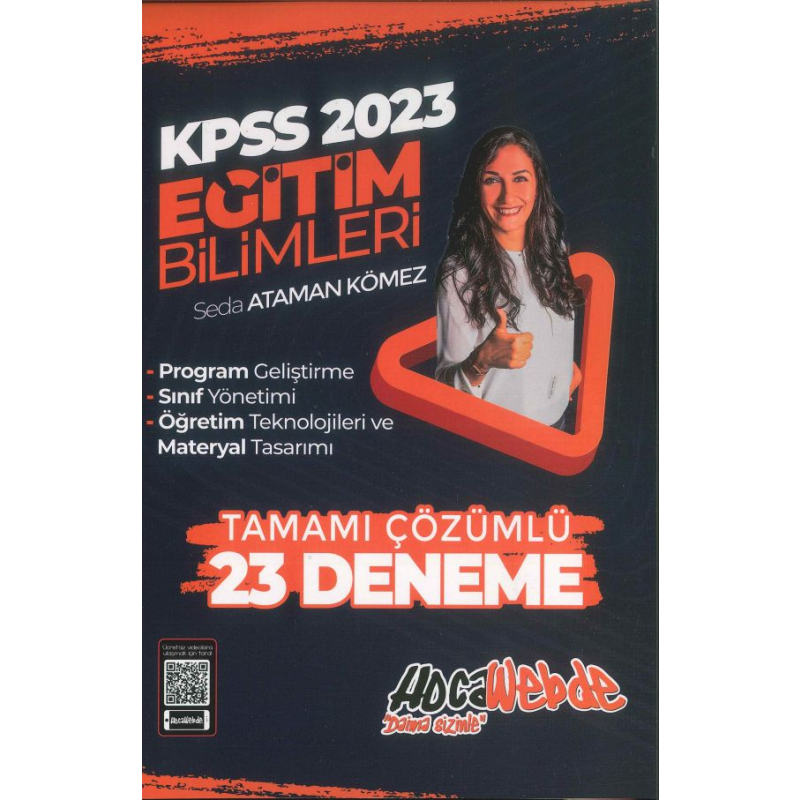 PROGRAM GELİŞ. SINIF YÖNETİMİ- ÖĞRETİM TEKN. VE MATERYAL TASARIM 23 DENEME ÇÖZÜMLÜ