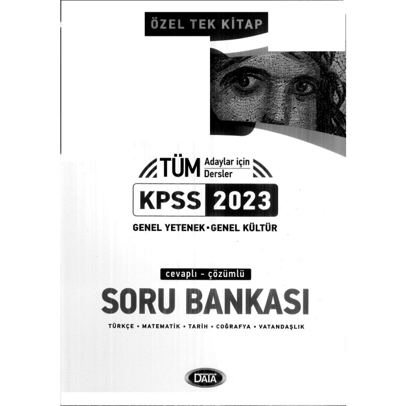 ÖZEL TEK KİTAP TÜM DERSLER SORU BANKASI ÇÖZÜMLÜ