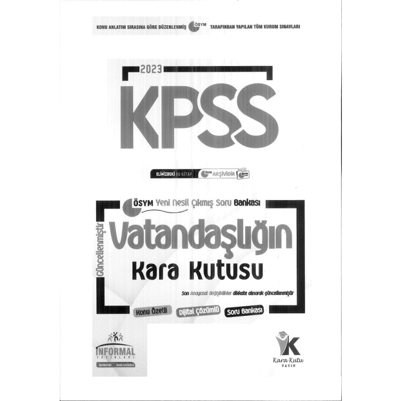 VATANDAŞLIĞIN KARA KUTUSU