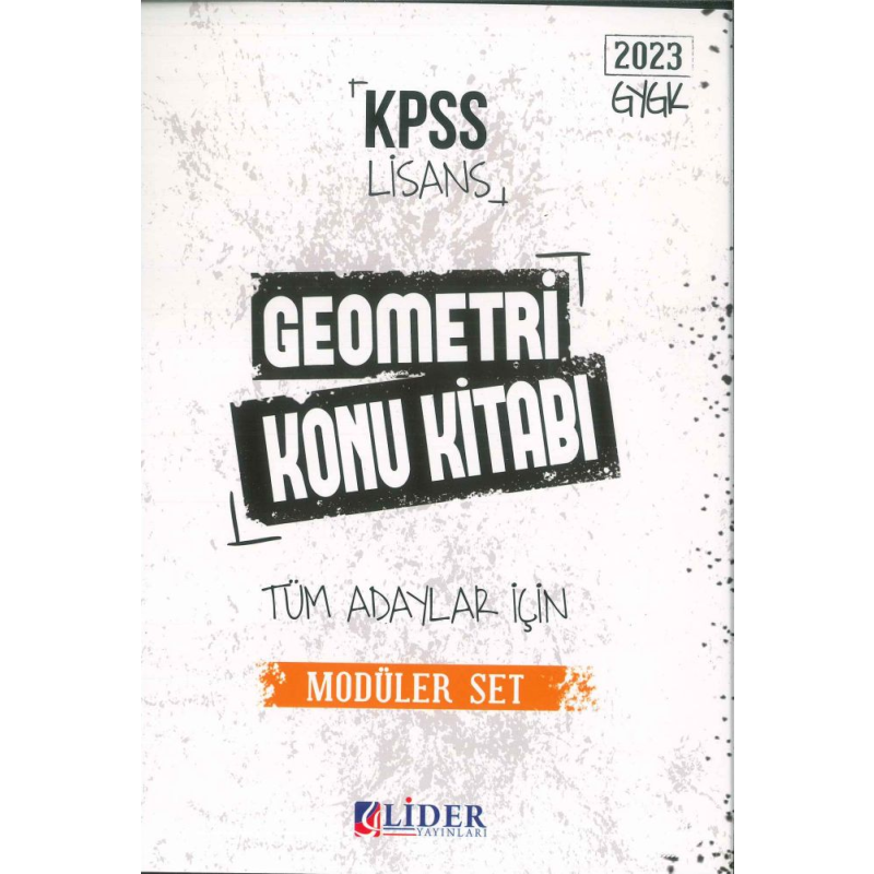 GEOMETRİ KONU KİTABI