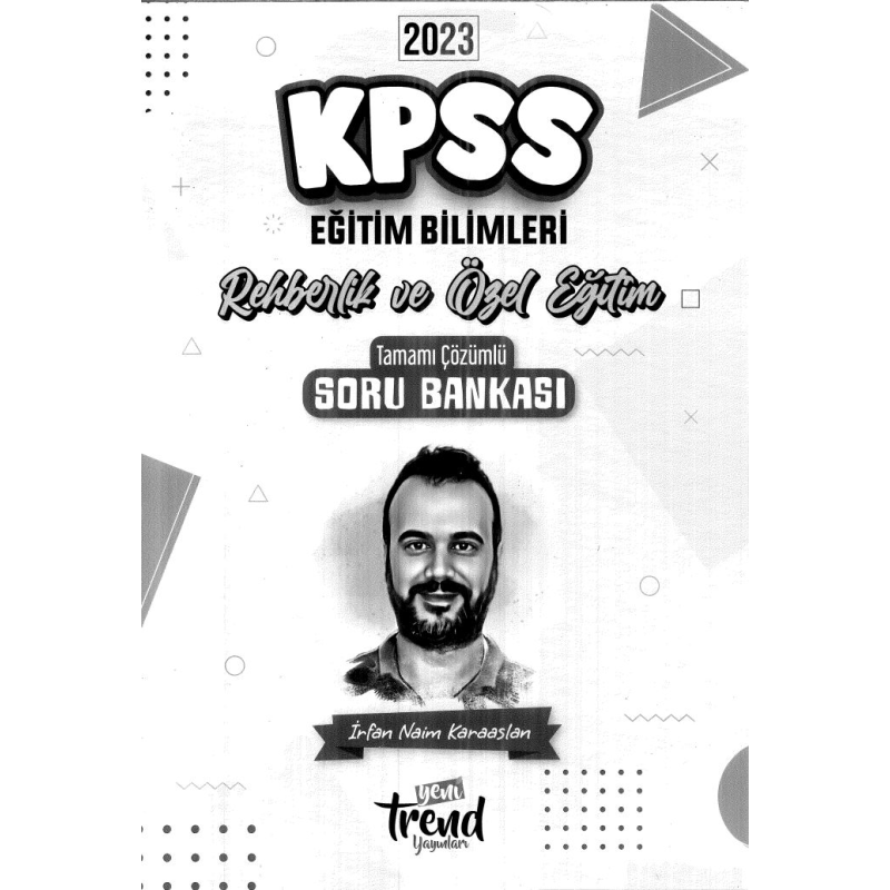 REHBERLİK VE ÖZEL EĞİTİM TAMAMI ÇÖZÜMLÜ SORU BANKASI