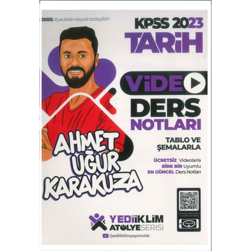 ATÖLYE SERİSİ TARİH VİDEO DERS NOTLARI