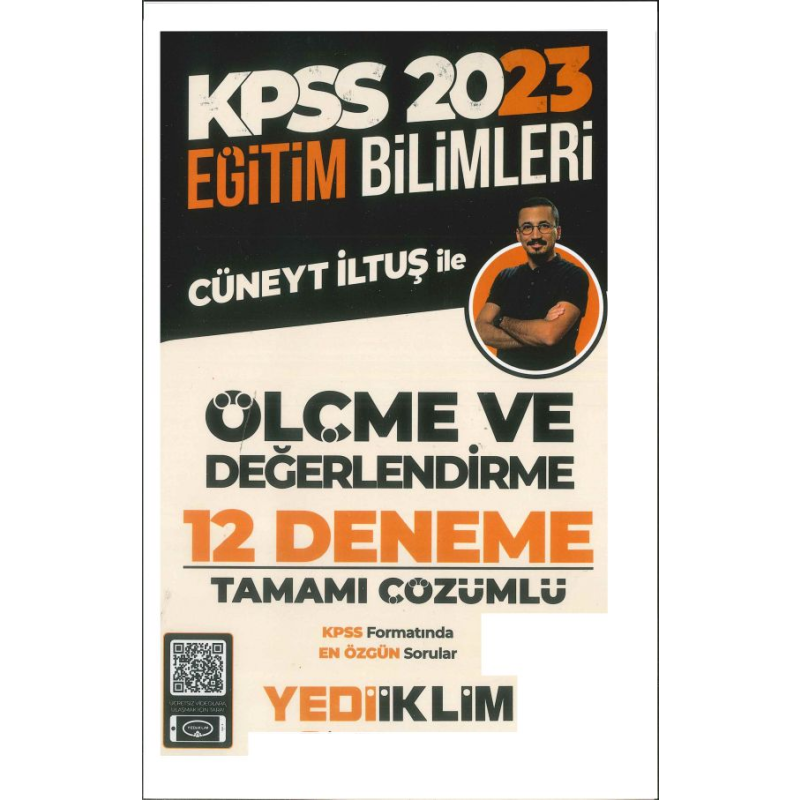 ÖLÇME VE DEĞERLENDİRME 12 DENEME TAMAMI ÇÖZÜMLÜ