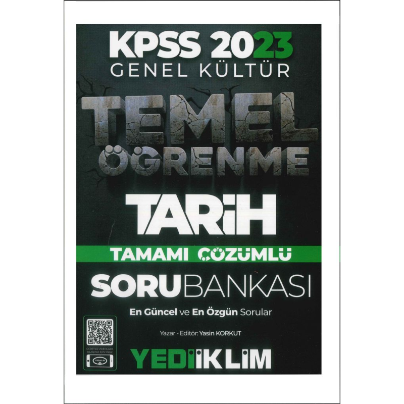 TEMEL ÖĞRENME TARİH ÇÖZÜMLÜ SORU BANKASI