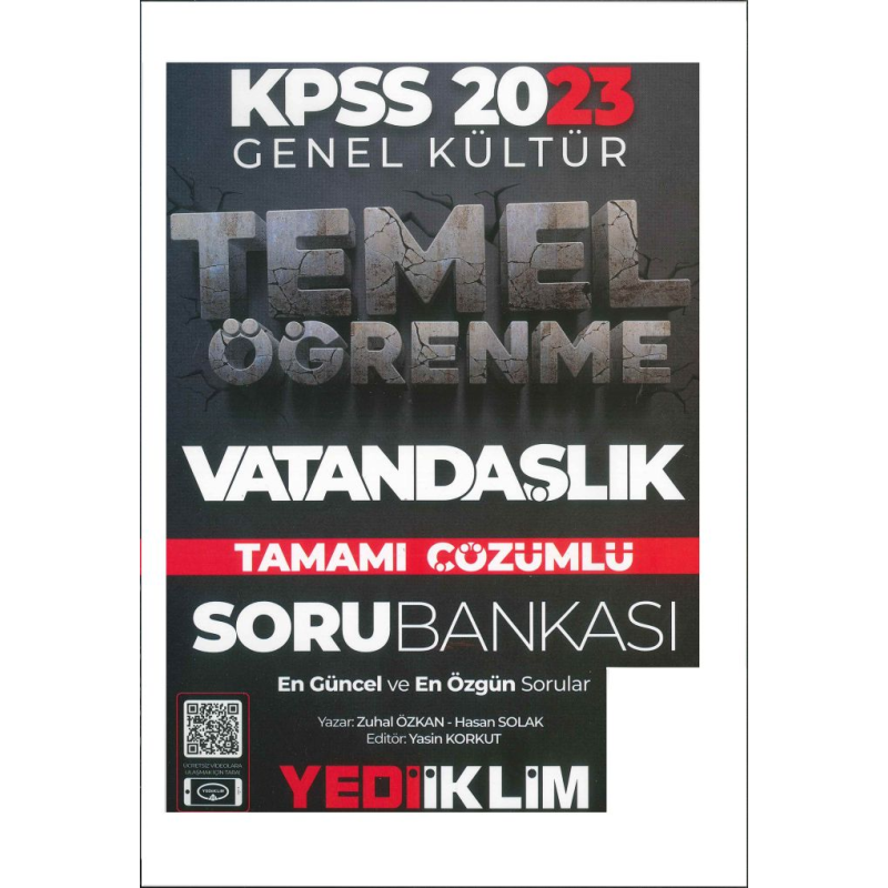 TEMEL ÖĞRENME VATANDAŞLIK ÇÖZÜMLÜ SORU BANKASI